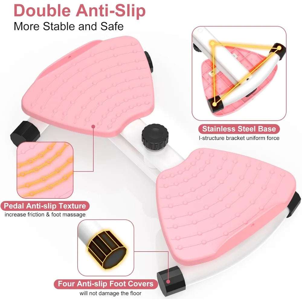 YTYIN Adjustable Waist Twister Machine Fitness Ab Core Exercise Board
