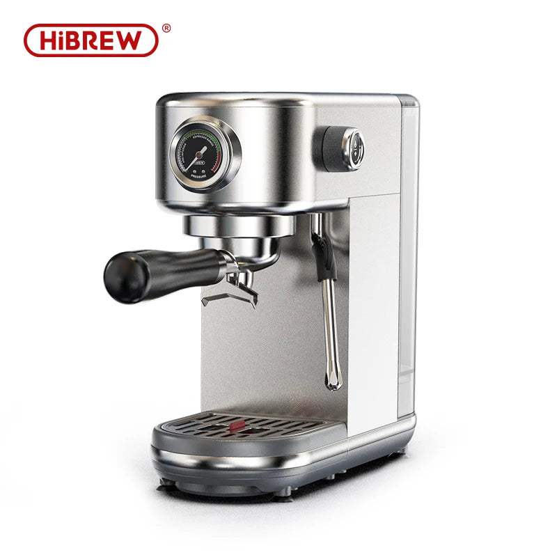 HiBREW 20Bar Semi Automatic Espresso Coffee Machine Adjustable Temperature