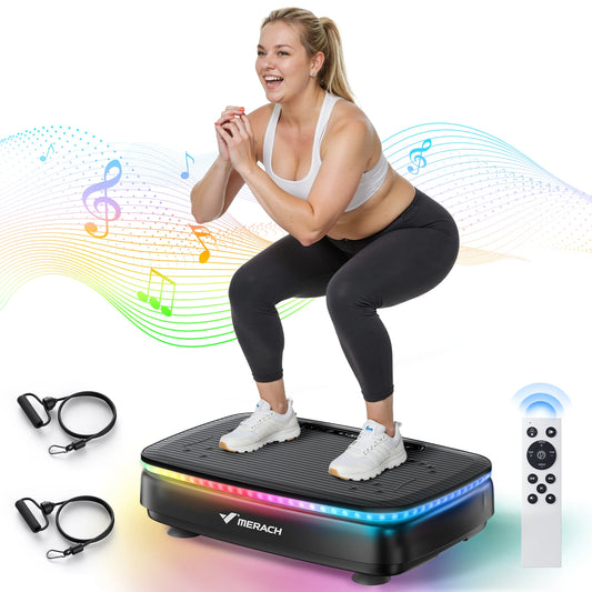 Merach Vibration Plate Exercise Machine Whole Body Workout