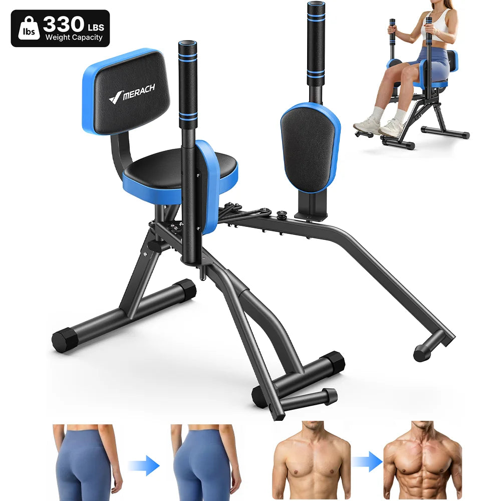 Merach Adjustable Hip Abductor Leg Resistance Trainer