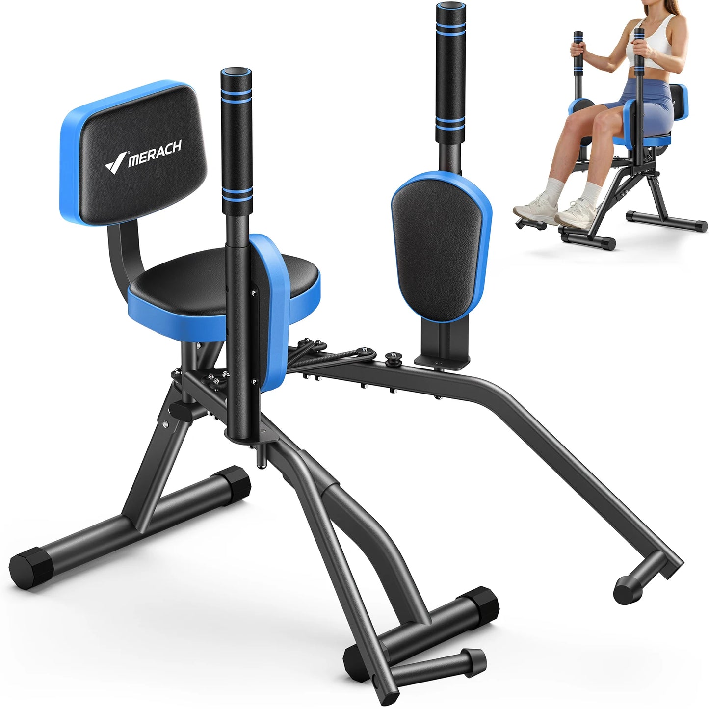 Merach Adjustable Hip Abductor Leg Resistance Trainer