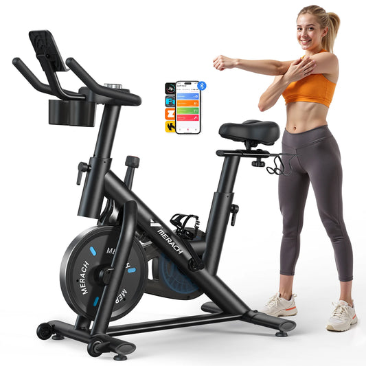 Mercach Magnetic Stationary Bike With Exclusive App