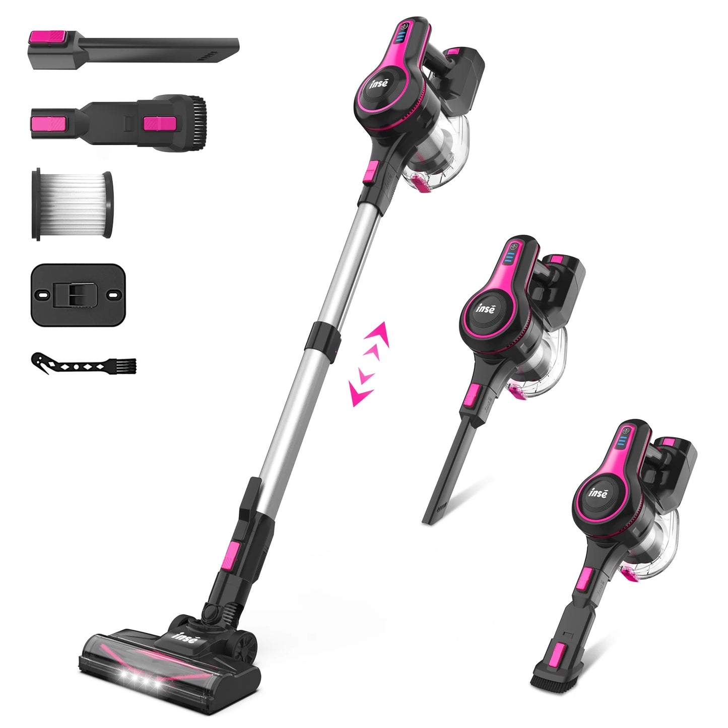 INSE N5T Cordless Handheld Vacuum Cleaner HEPA Filter Home Cleaning