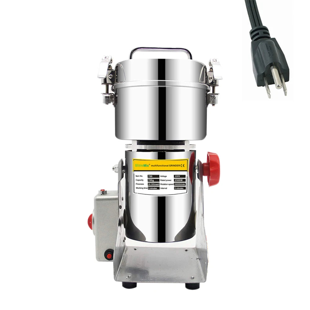 BioloMix Stainless Steel Electric Coffee And Spice Grinder Mill