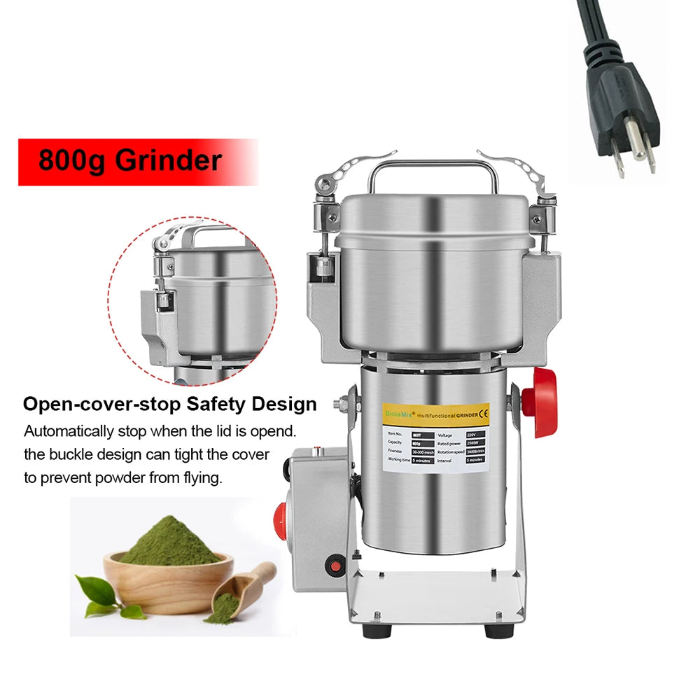 Biolomix Electric Blade Coffee Grains Spices Grinder