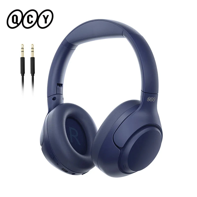 QCY H3 Wireless Headphones Hi-Res Audio 60H Battery