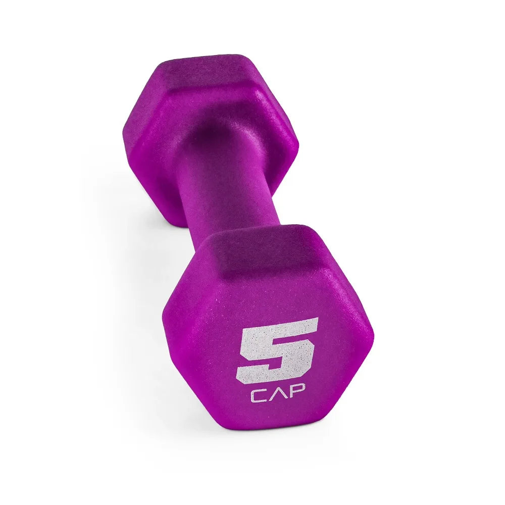 Pair Of Neoprene Dumbbells For Home Gym Strength Training