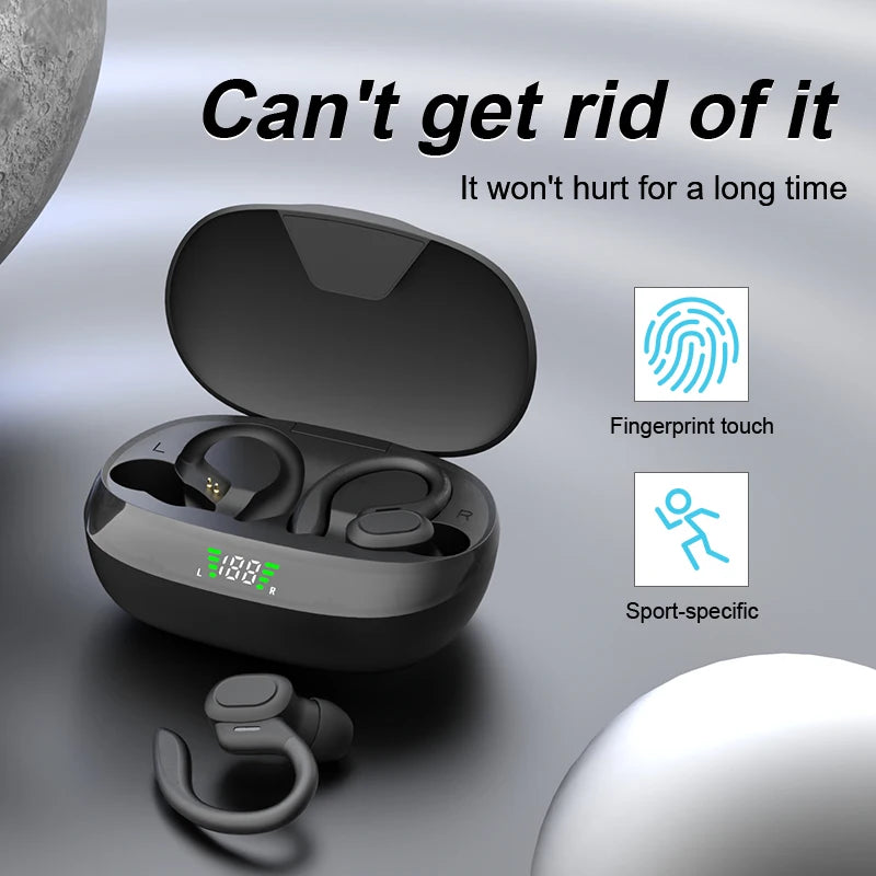 SHUKE Wireless Bluetooth Earbuds Sports Waterproof Headphones With Micphone