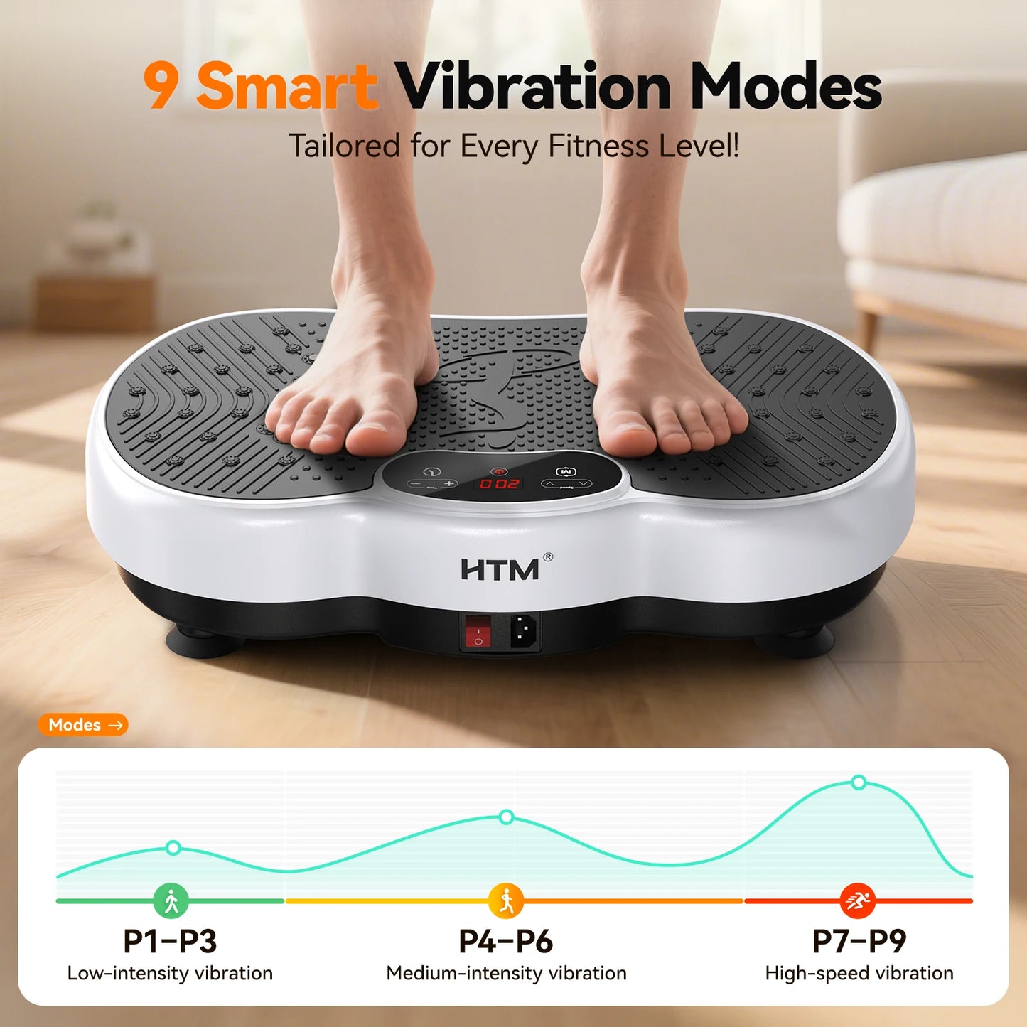 HTM Whole Body Fitness Vibration Plate Machine