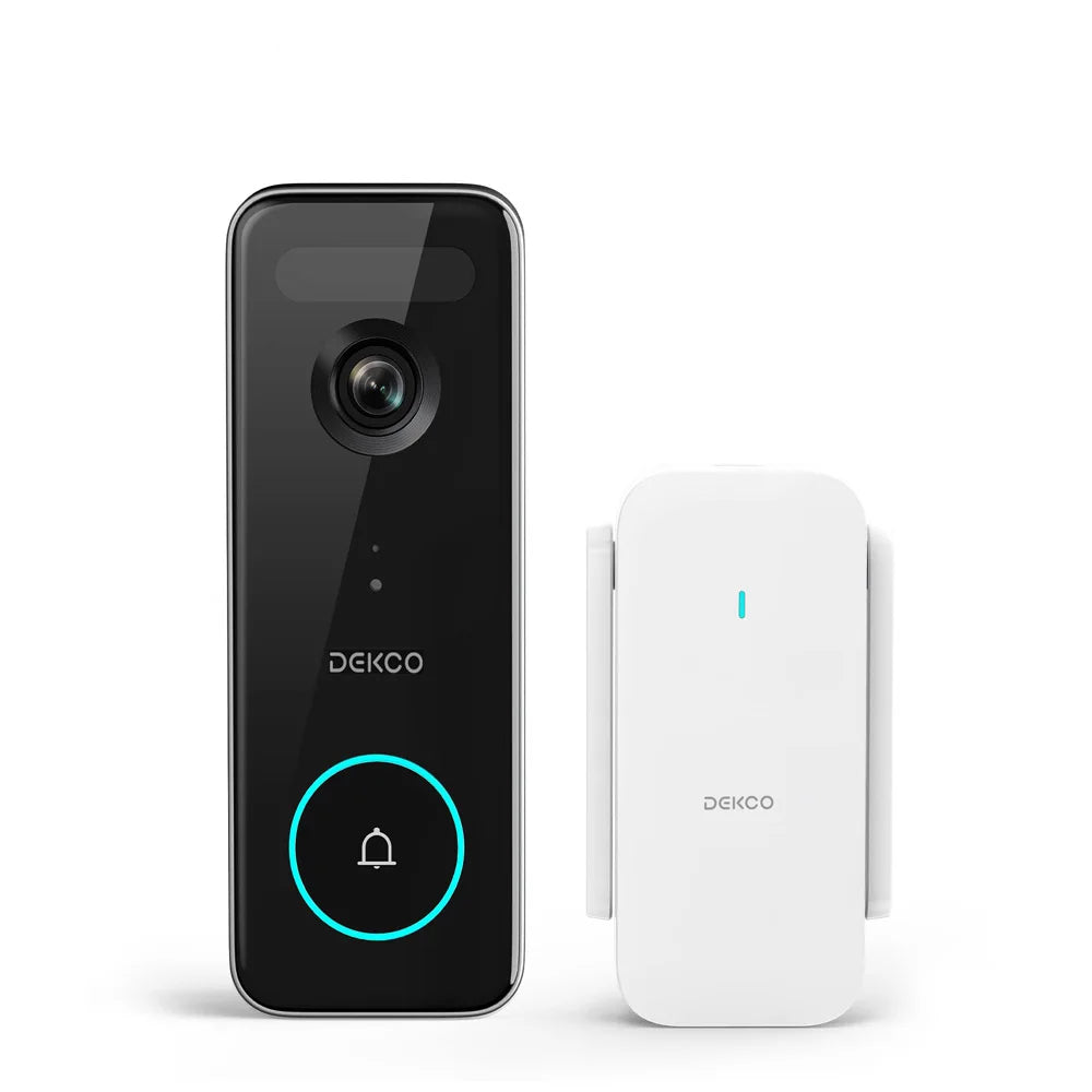 Dekco 5MP WiFi Video Doorbell Outdoor Camera PIR Motion Audio