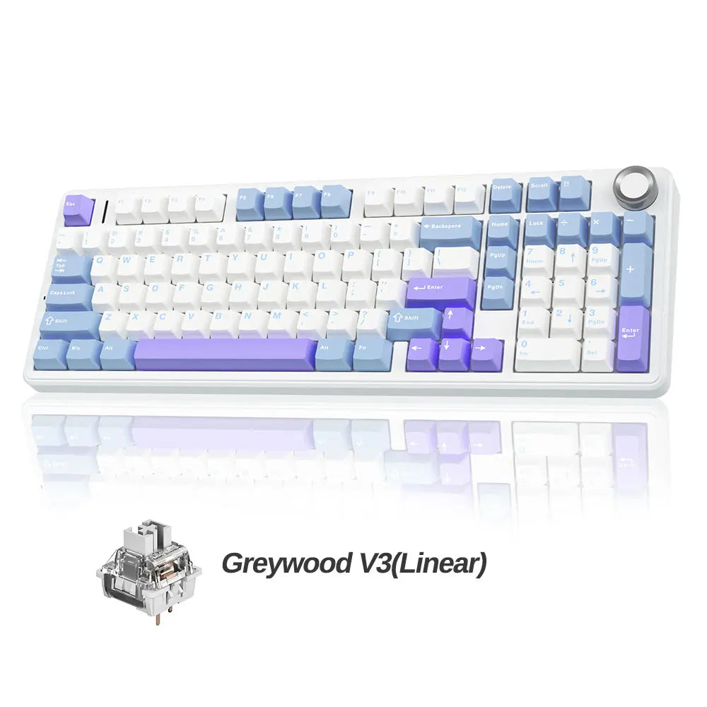 Aula F99PRO Wireless Mechanical Keyboard With Hot-Swap Gasket Structure