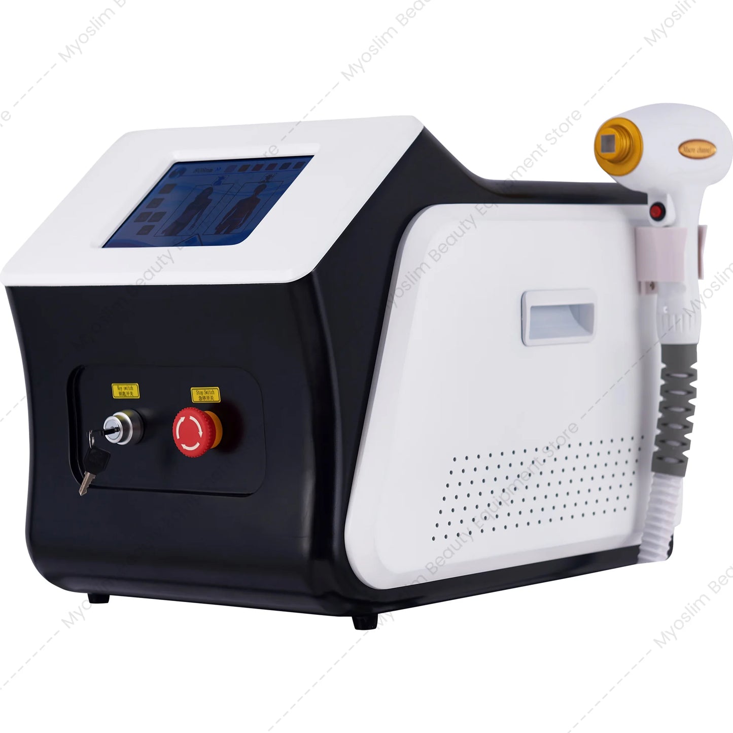 Myoslim 808nm Diode Hair Removal Machine Permanent Painless Cooling Head