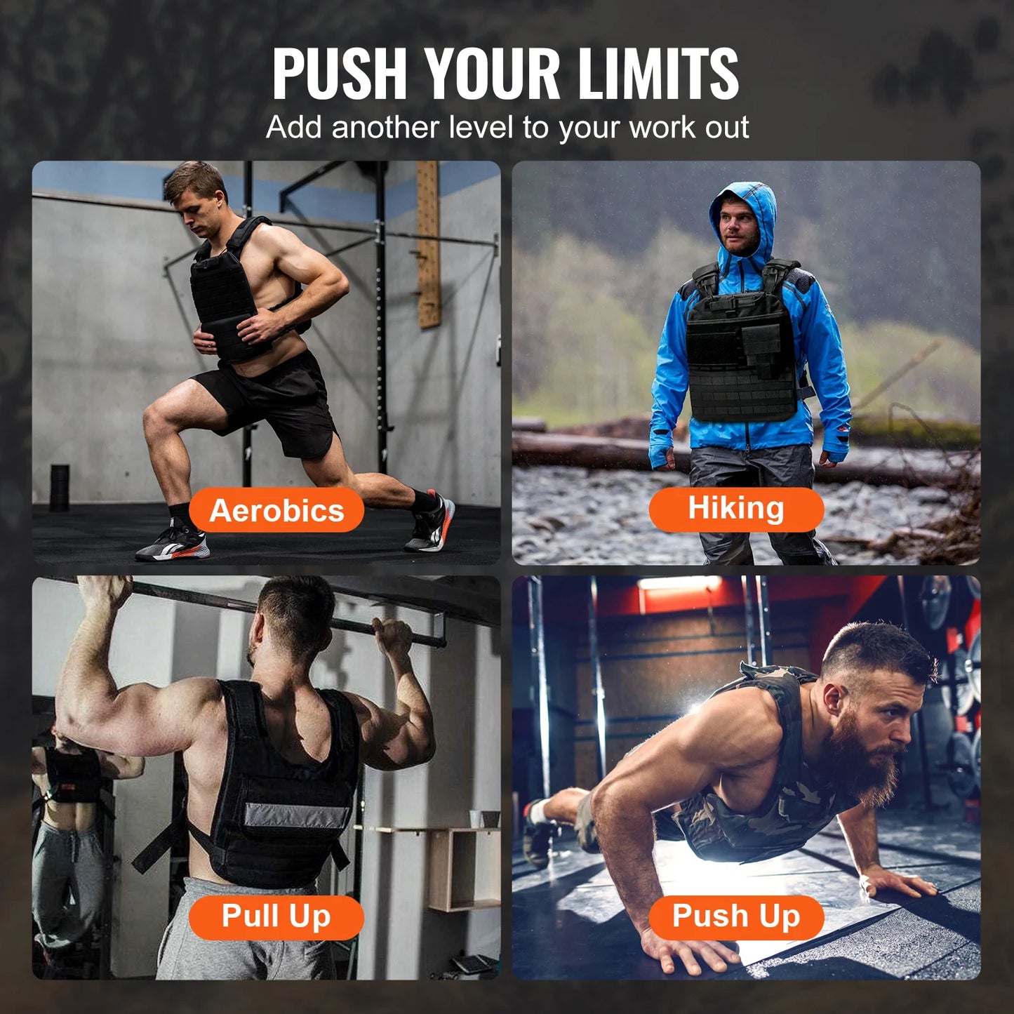 Premium Steel Weighted Vest Plates For Strength Training Workouts