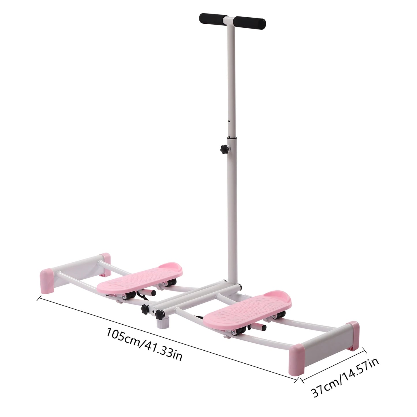 Height Adjustable Pelvic Floor Skiing Simulator Foldable Home Gym Equipment