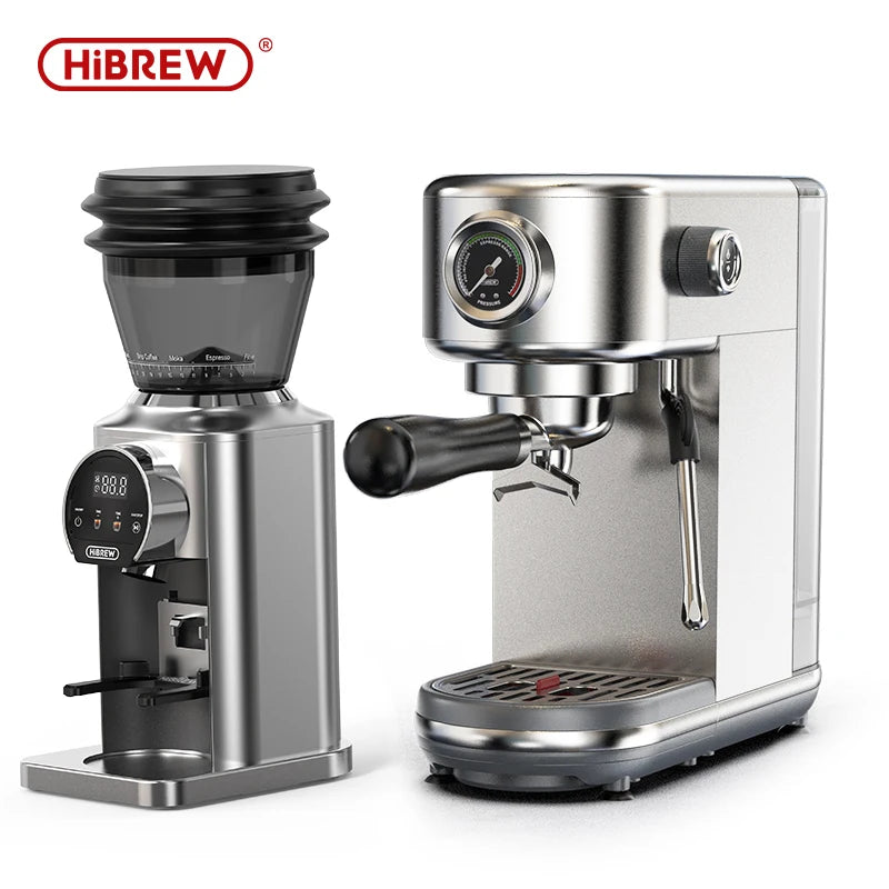 HiBREW 20Bar Semi Automatic Espresso Coffee Machine Adjustable Temperature