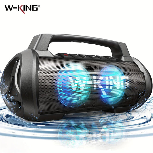 W-King 70W Bluetooth Portable Speaker Wireless IPX6 Waterproof Subwoofer