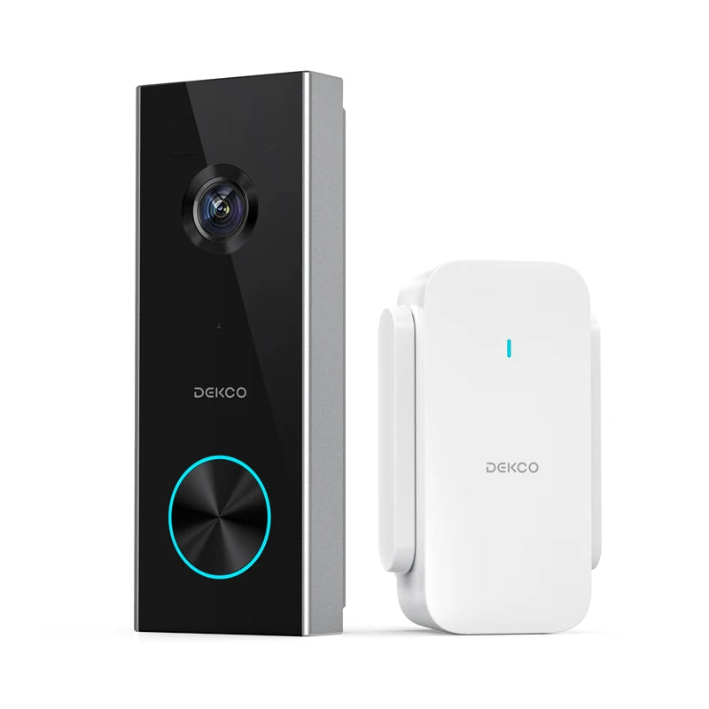 Dekco 3MP Wireless Smart Video Doorbell With AI Detection