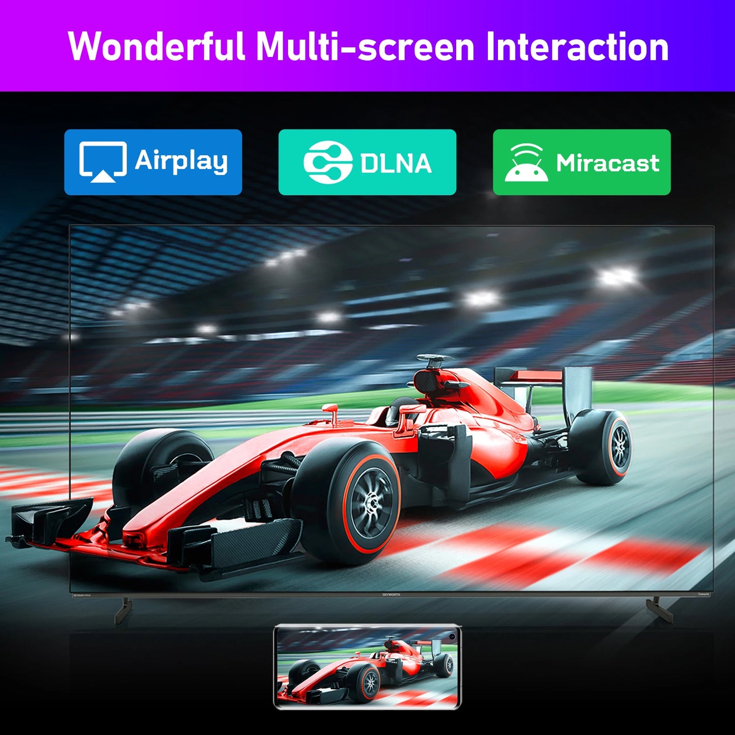 H96 Android 13 Smart TV Quad Core WiFi6 8K UHD
