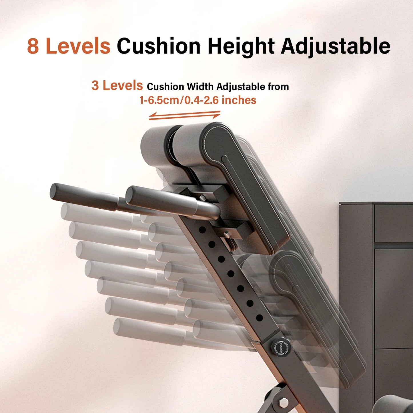 Adjustable Folding Hyperextension Bench For Home Gym Training