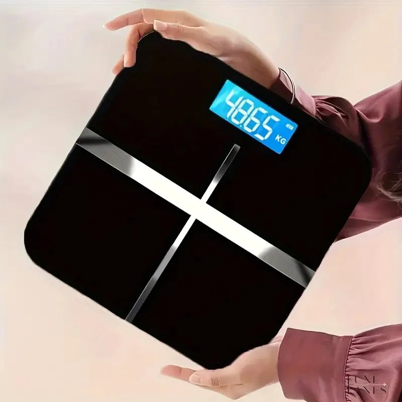 Digital Body Weight Scale With Temperature Monitor High Capacity Measurement
