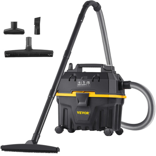 SucceBuy Portable Wet Dry Vacuum Cleaner 1200W Strong Suction Blower