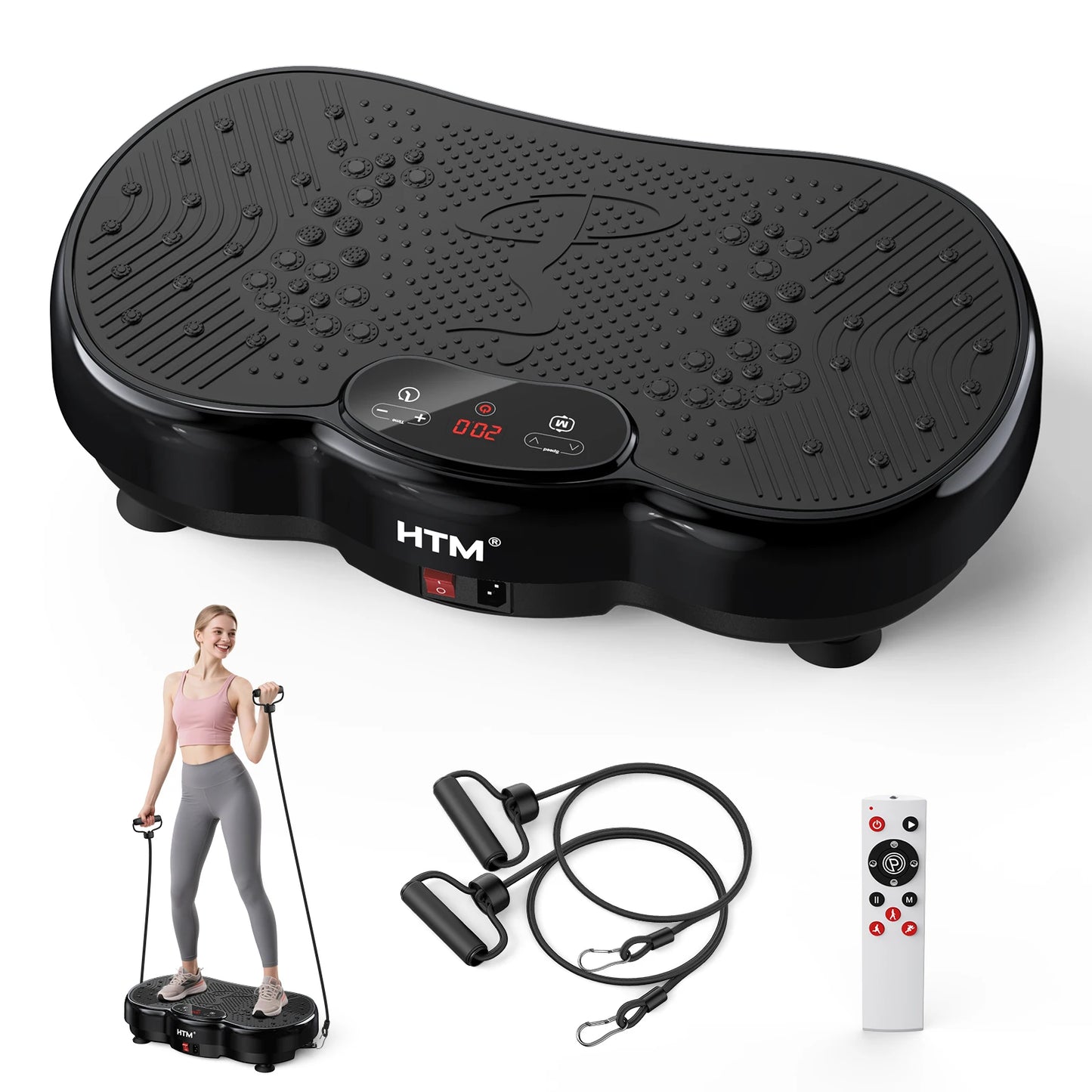Whole Body Fitness Vibration Plate With Calorie Counter