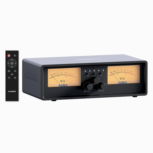 Neohipo ET30 Amplifier Speaker Selector With VU Meter Display Panel