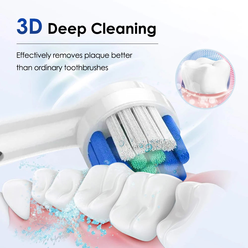 Ms Dear Electric Toothbrush Cordless USB Rechargeable Waterproof Adult Care