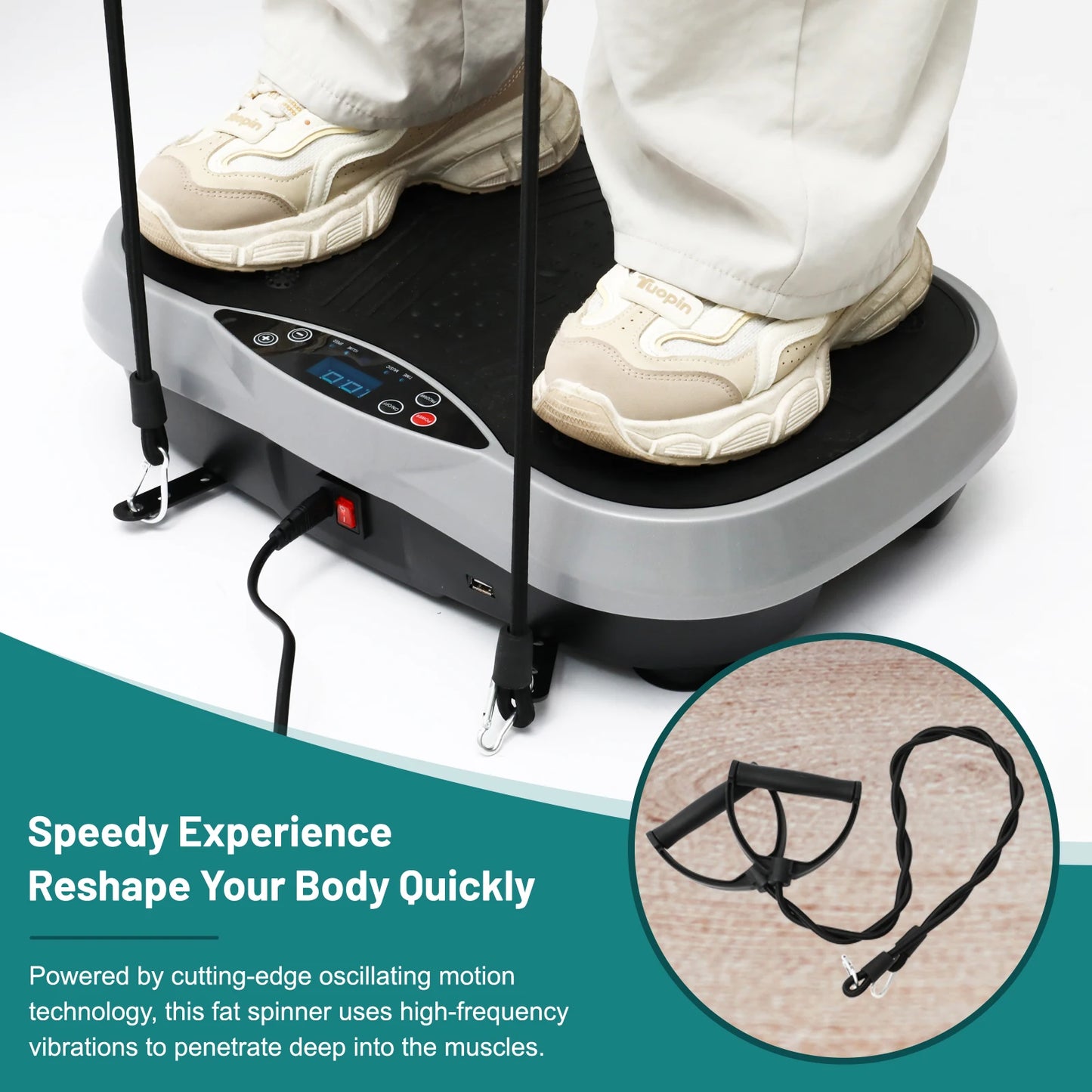 Fat Slinger Vibration Plate Exercise Machine For Home Fitness