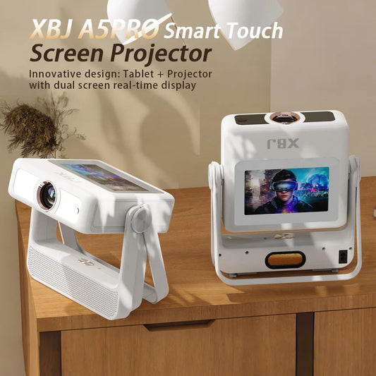 XBJ A5Pro Wifi6 Smart Projector Auto Focus 1080p Home Cinema