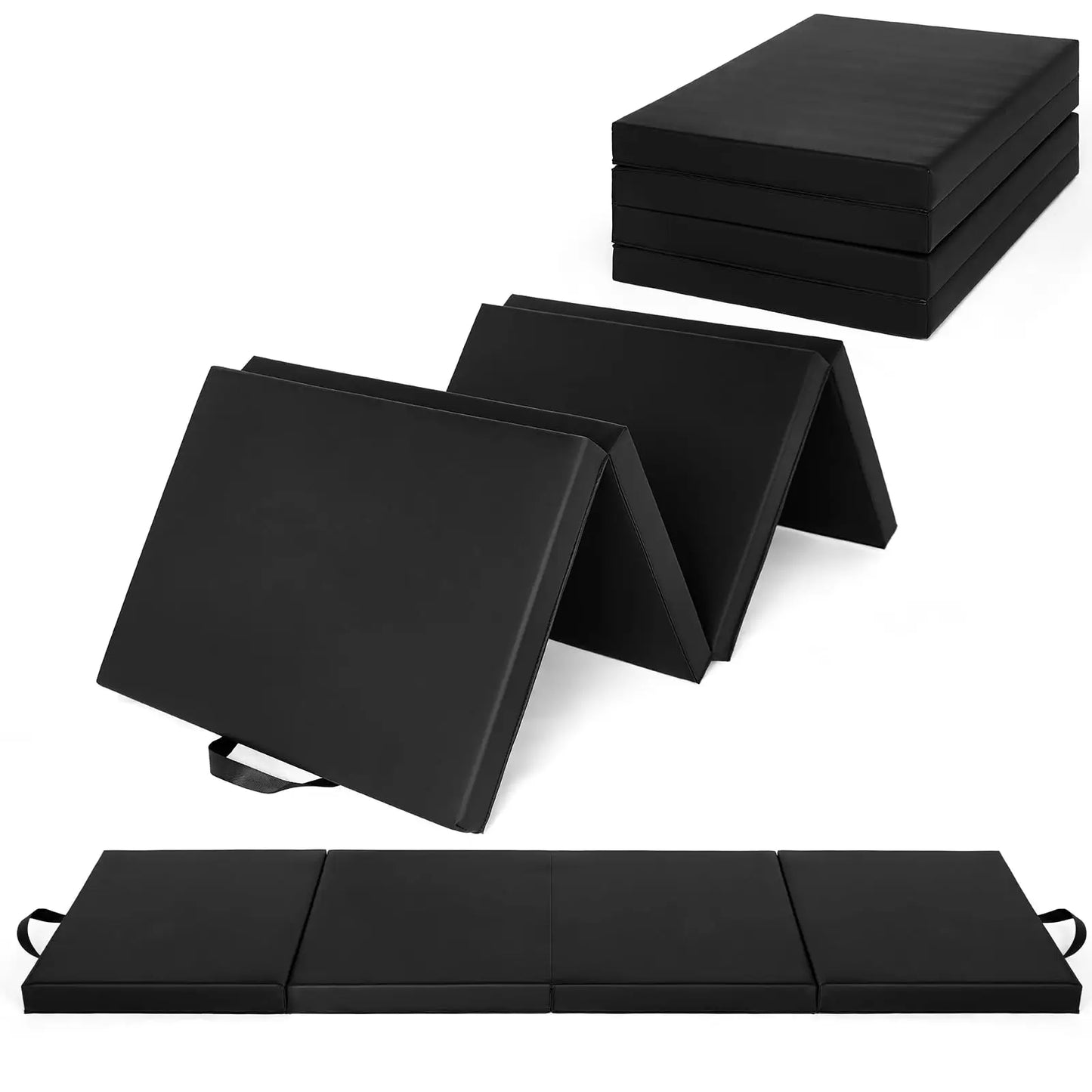 HiMiss Foldable Tumbling Exercise Mat For Gymnastics Training