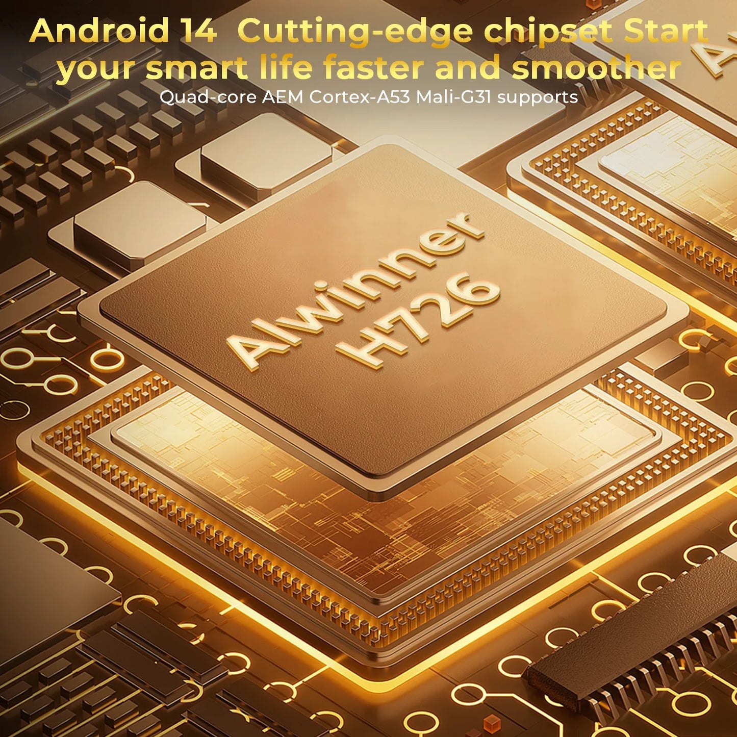 LynCast Android 14 AI Smart Projector With Auto Focus