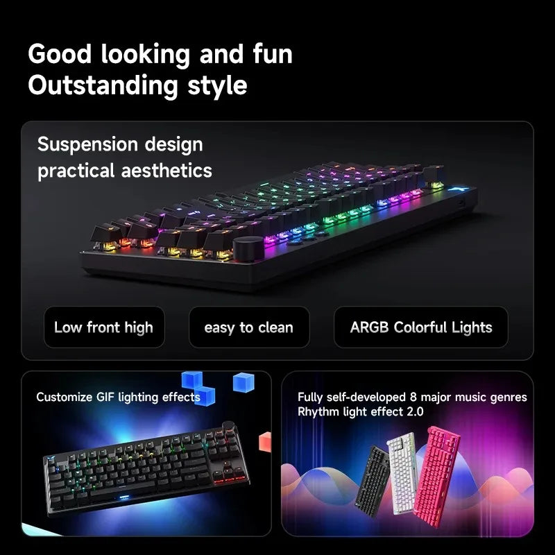 Mchose Mix87 Wired Magnetic Switch Mechanical Gaming Keyboard