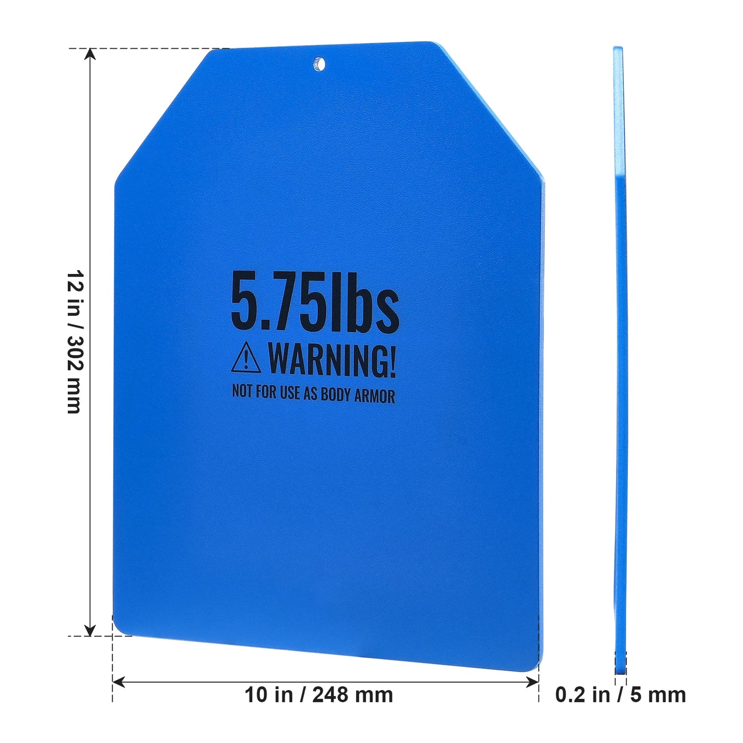 Premium Steel Weighted Vest Plates For Strength Training Workouts