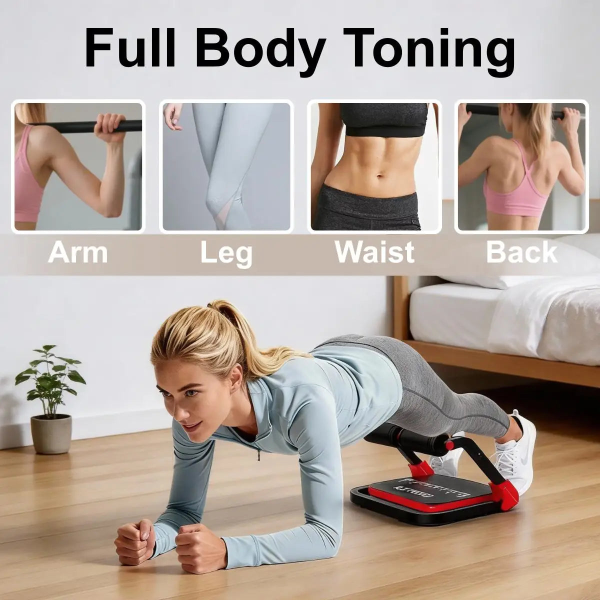 Relife Abdominal Trainer Sit Up Home Exercise Machine