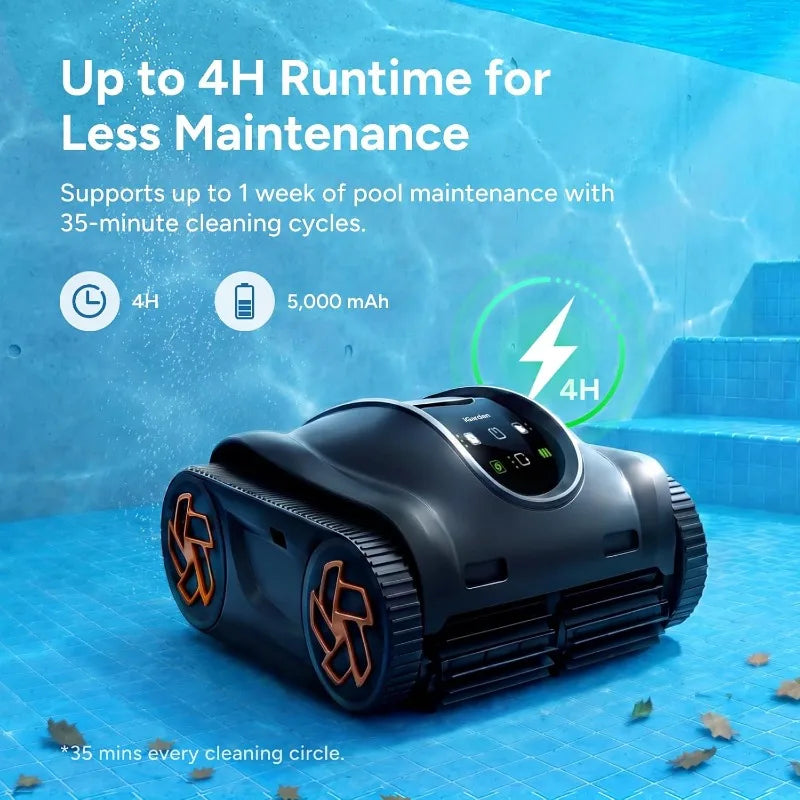iGarden Cordless AI Pool Robot Cleaner With Smart App
