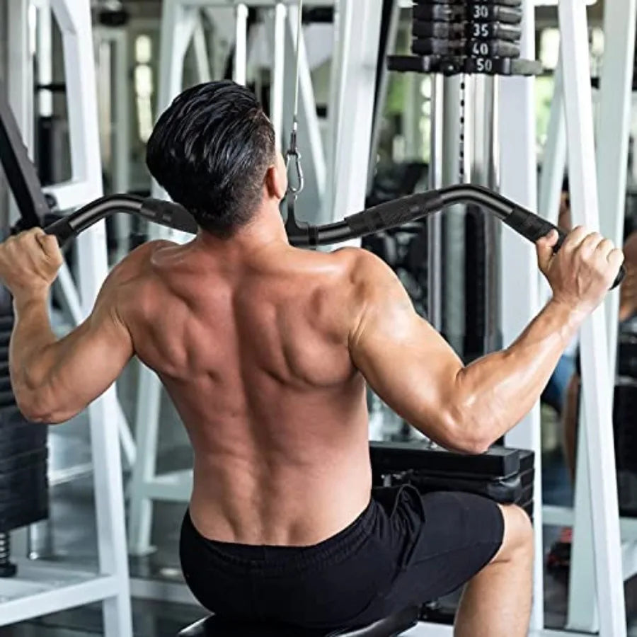 Lat Pulldown Bar Attachment For Home Gym Cable Machines