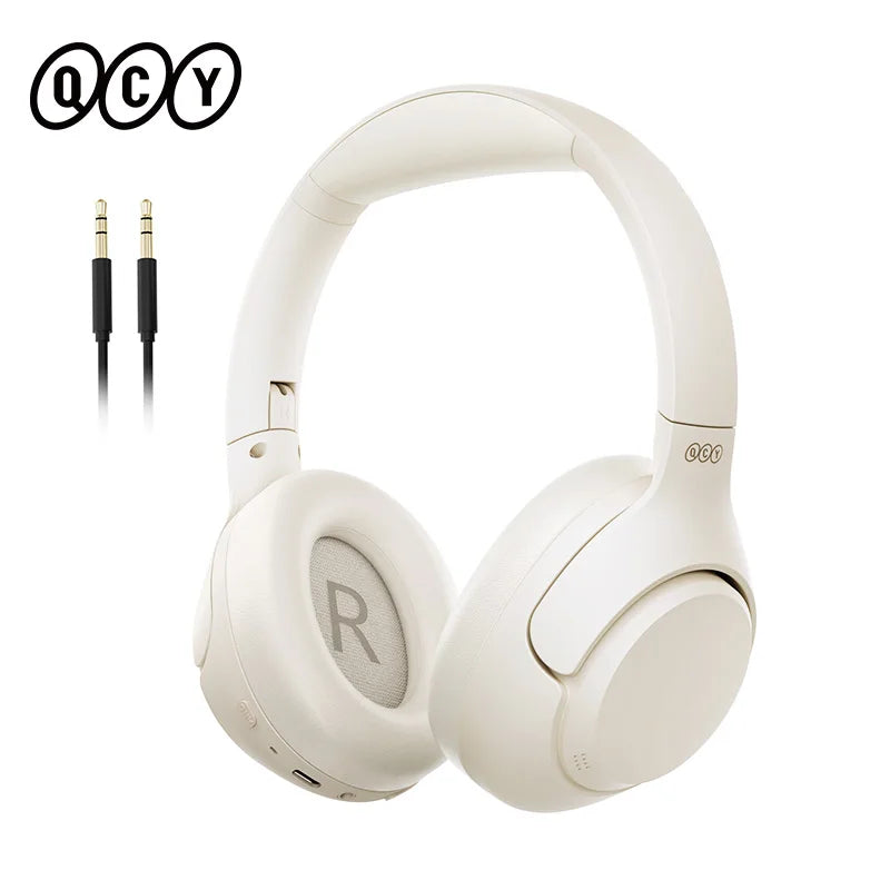 QCY H3 Over-Ear Wireless Headphones With 60H Battery And ANC