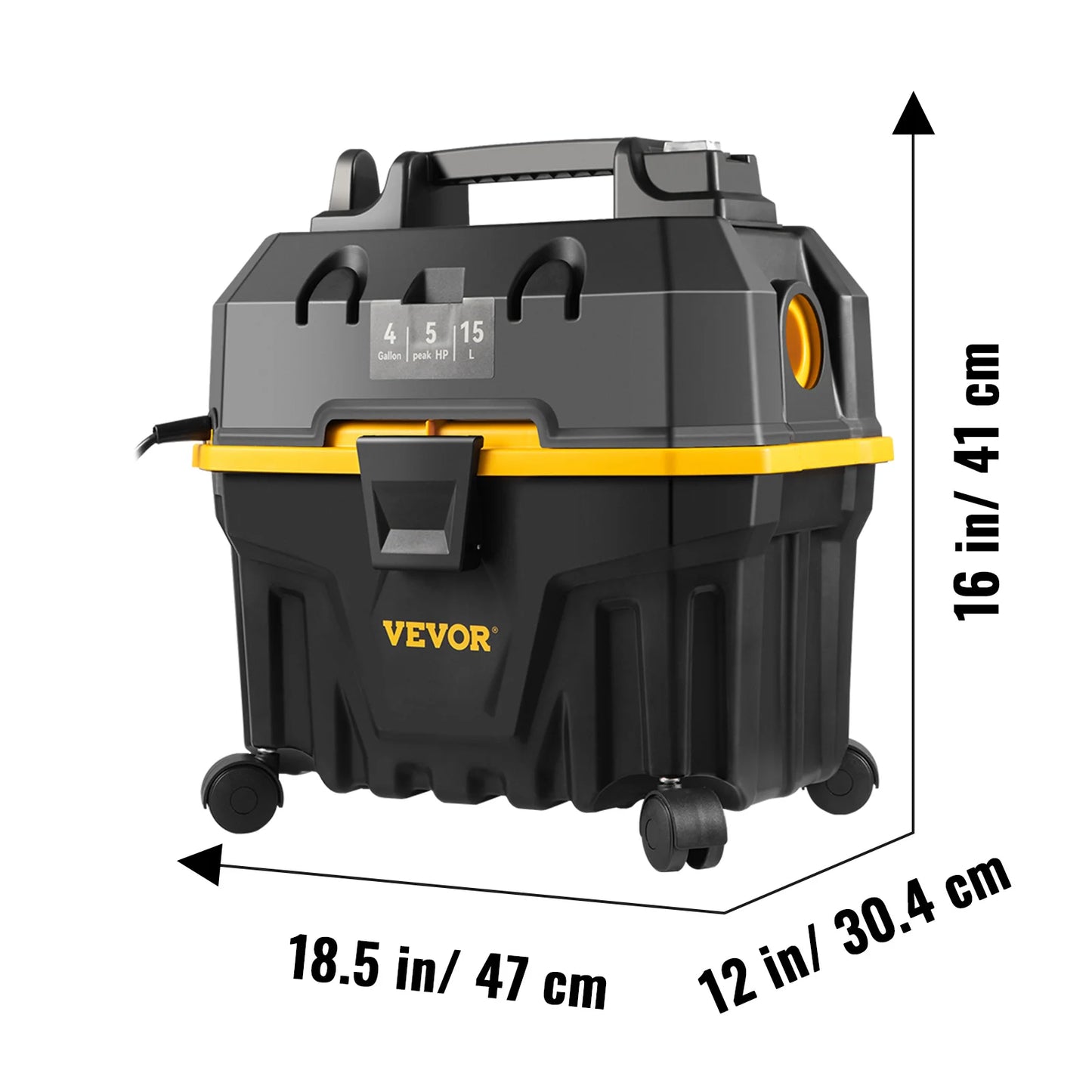 SucceBuy Portable Wet And Dry Vacuum Cleaner For Car Home