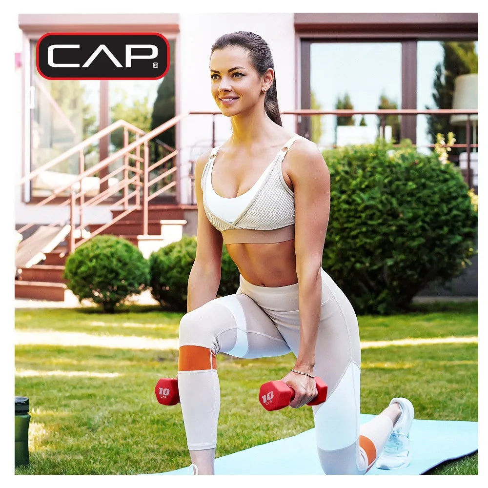 Pair Of Neoprene Dumbbells For Home Gym Strength Training