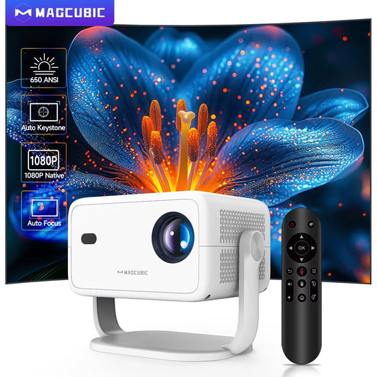 Magcubic 650ANSI 8K 1080P Wireless Cinema Portable Auto Focus Projector