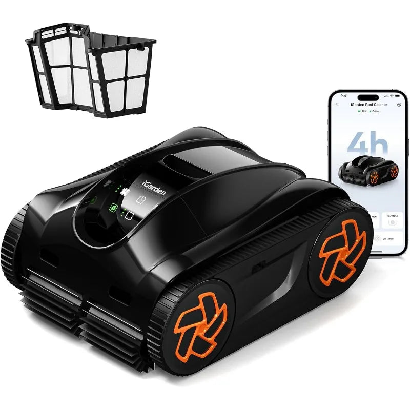 iGarden Cordless AI Pool Robot Cleaner With Smart App