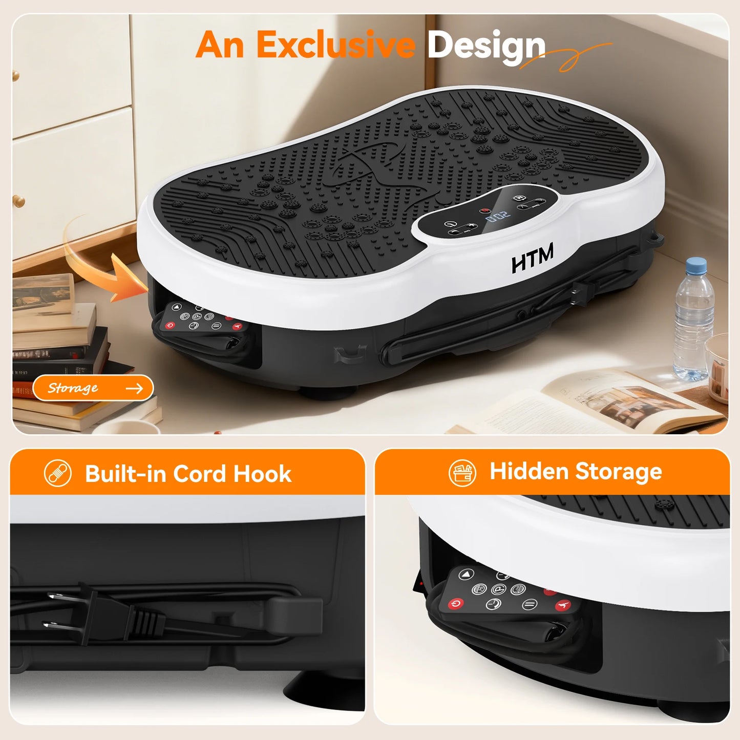 Whole Body Fitness Vibration Plate With Calorie Counter