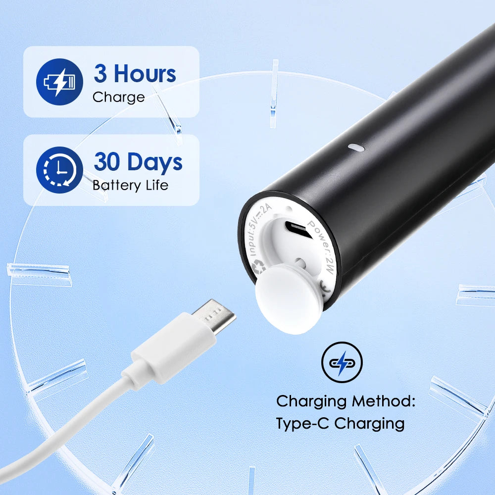 MsDear Electric Toothbrush USB Rechargeable Waterproof Intelligent Adult Care