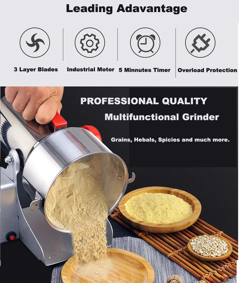Biolomix Electric Blade Coffee Grains Spices Grinder