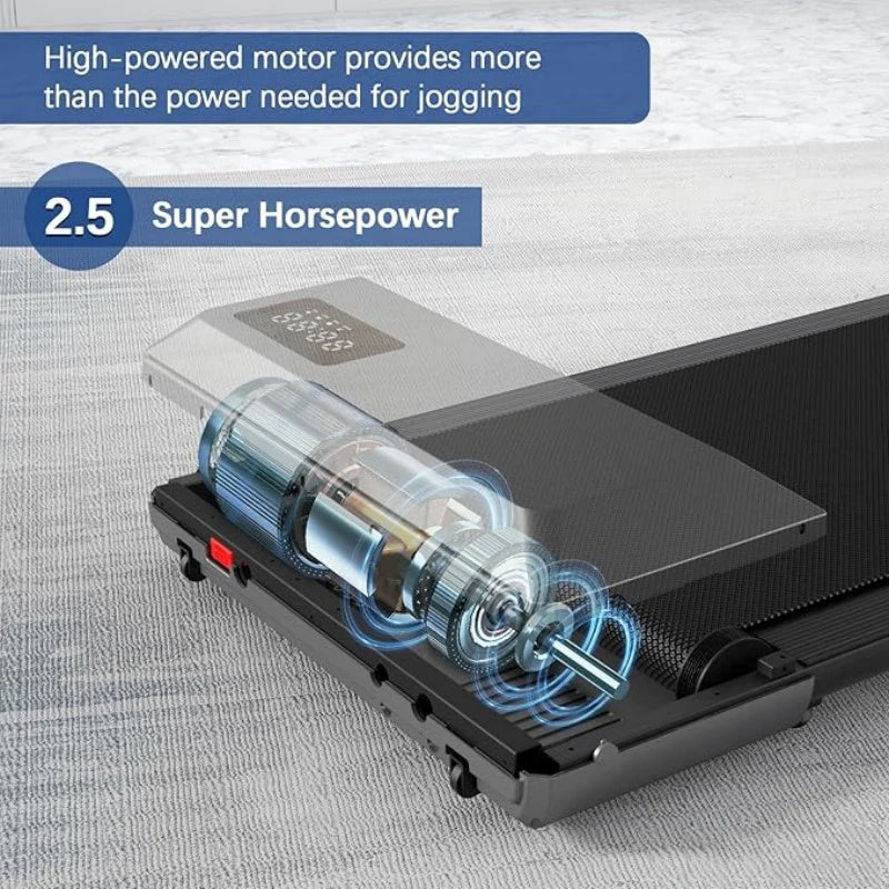 Superun 2.5HP Electric Treadmill For Home Use With LCD Display