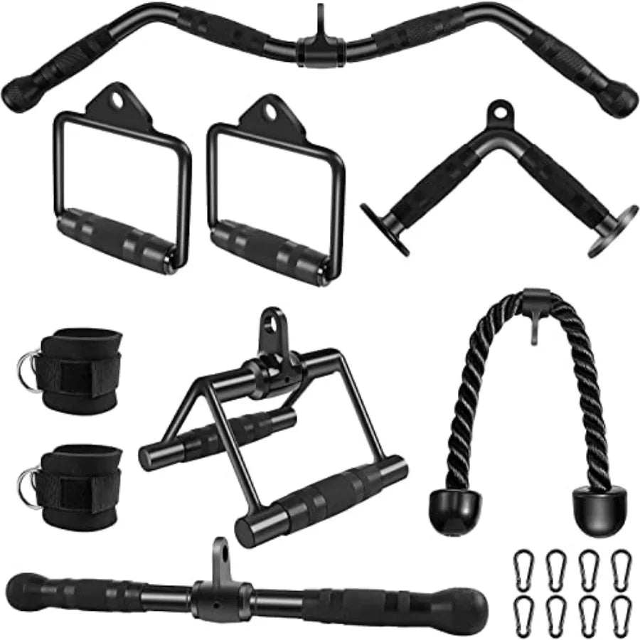 Lat Pulldown Bar Attachment For Home Gym Cable Machines