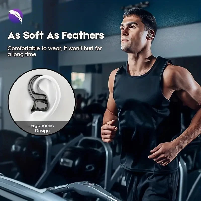 SHUKE Wireless Bluetooth Earbuds Sports Waterproof Headphones With Micphone