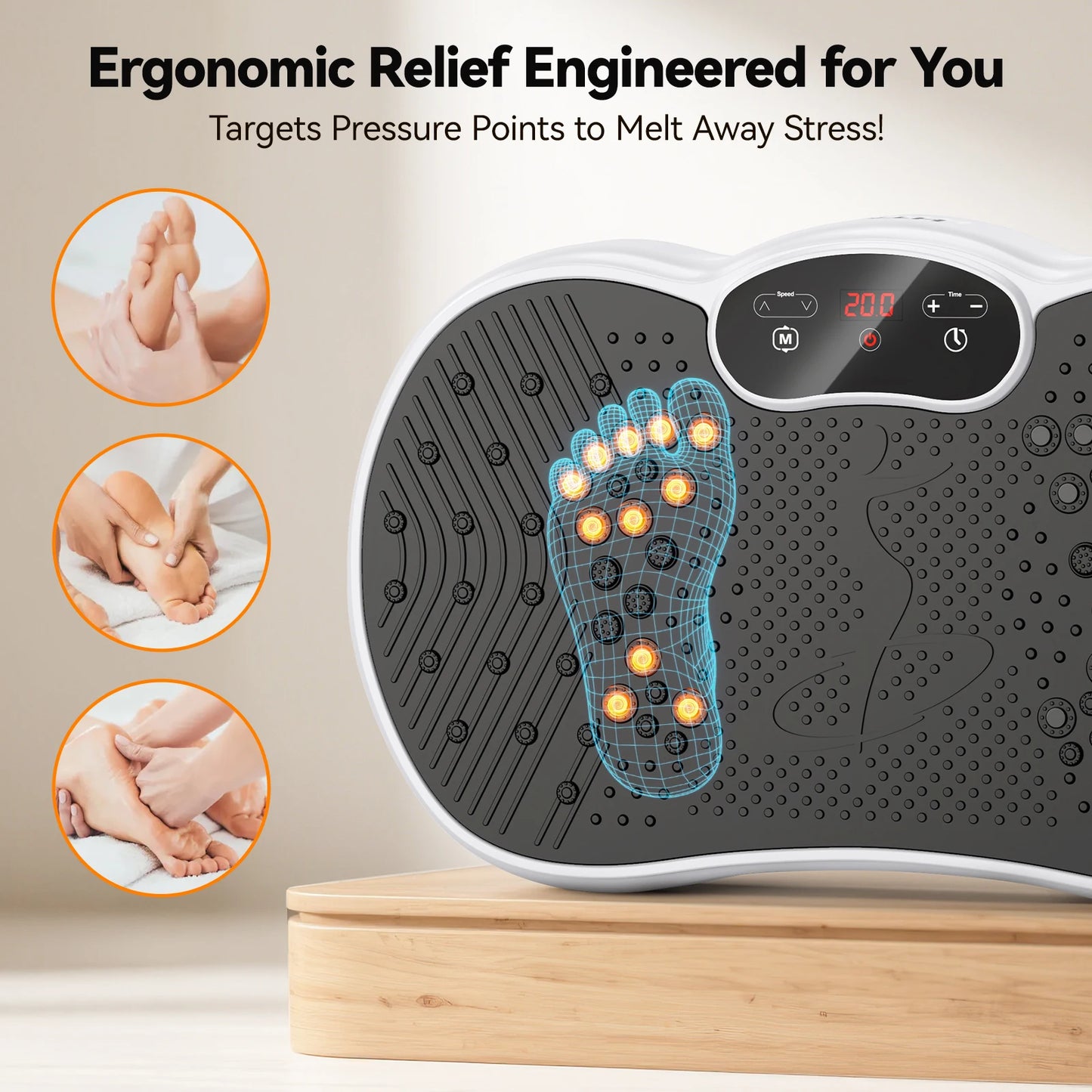 HTM Whole Body Fitness Vibration Plate Machine
