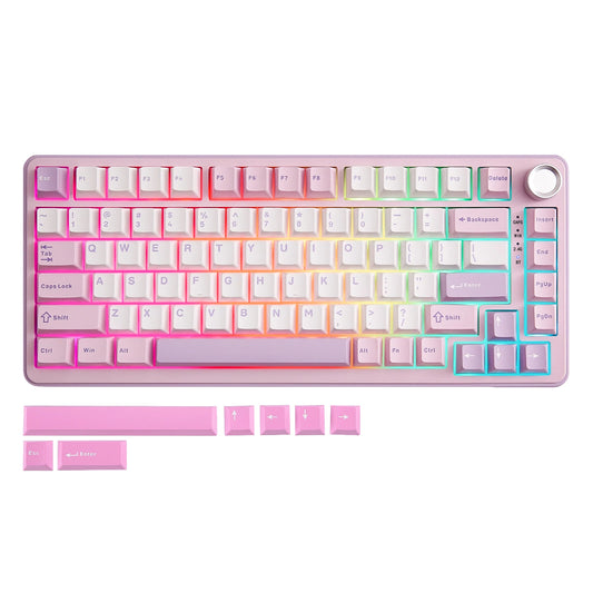 YUNZII B75 PRO Wireless Mechanical Keyboard RGB Hot Swap Custom